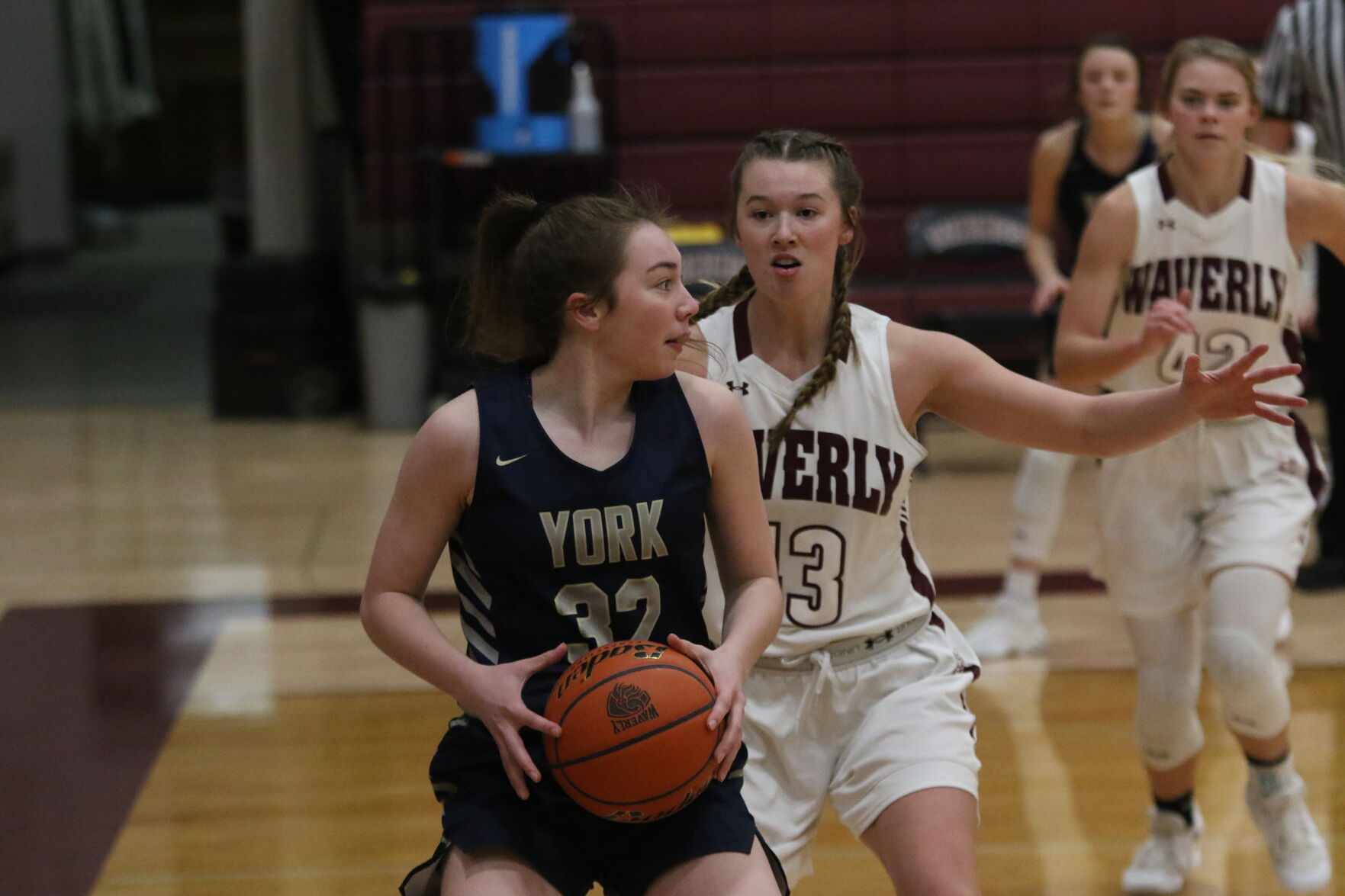 York at Waverly girls basketball, Jan. 4 26.JPG